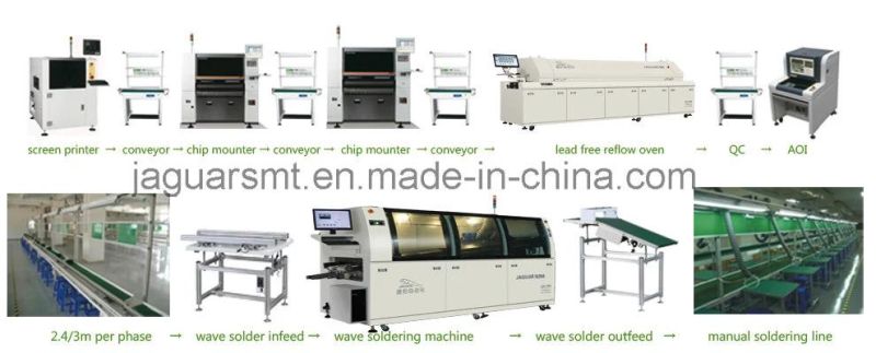 Jaguar Economical LED Lead Free Reflow Oven with 6 Zone
