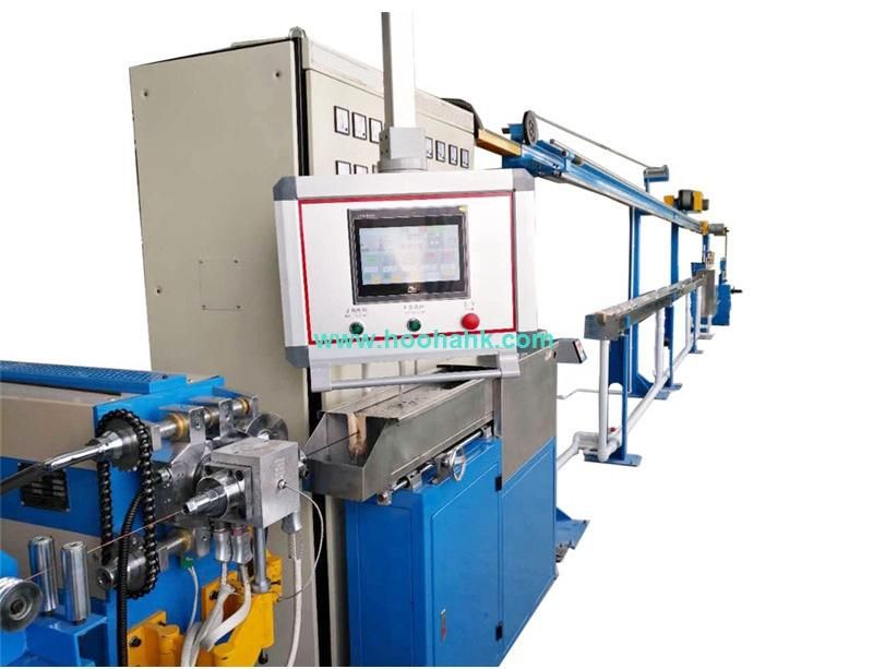 CCTV Control Cable Making Machine Rg59 Coaxial Cable Making Machine Flat 3mm PE Full Plastic Nose Wire Making Machine