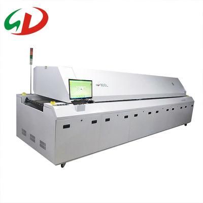 LED Reflow Oven The Factory Price Reflow Oven 8 Zones Reflow Soldering Oven SMT PCB Machine