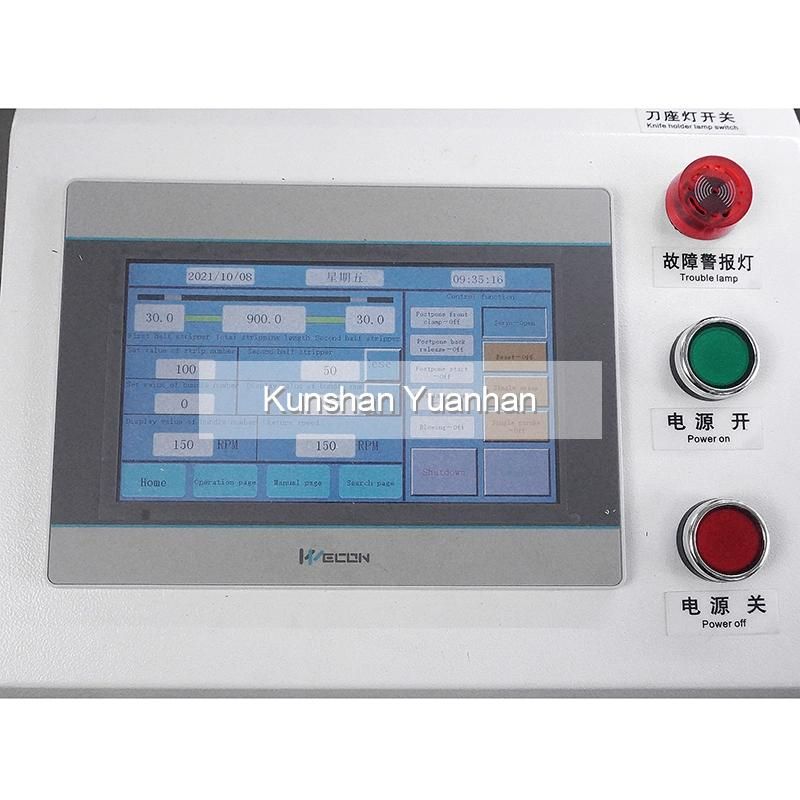 High Speed Multi Wires Insulation Cutting and Stripping Machine