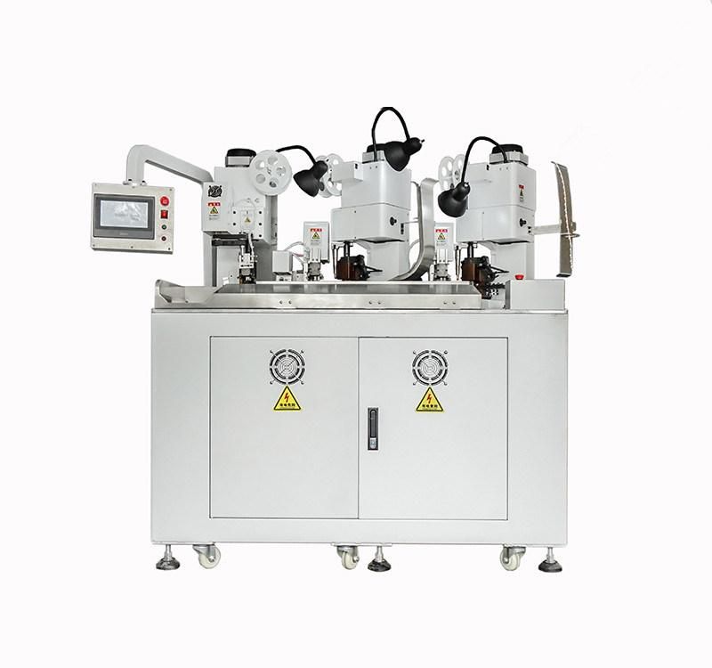 Two Wires Combined Terminal Crimping Machine